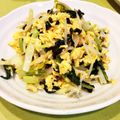 nanairo20's cooksnap of when they made ■糖質制限■もやし青梗菜卵☆簡単海苔味昼.