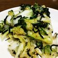 豪耀ママ's cooksnap of when they made キャベツときゅうりの磯香和え.