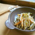 irharuka's cooksnap of when they made 生姜が香る！ブロッコリーの茎のキンピラ.