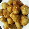 ごんさんち's cooksnap of when they made まな板＆包丁要らず！超簡単☆里芋の甘辛煮.