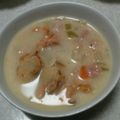 みずの花's cooksnap of when they made たっぷり野菜と鮭のクラムチャウダー♥︎.