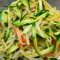 なすび〜's cooksnap of when they made ◇簡単◇もやしの中華風サラダ.