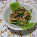 のすけのすけ's cooksnap of when they made ◎お魚ソーセージとほうれん草の卵とじ◎.