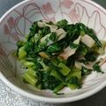 よし丸。's cooksnap of when they made 簡単！大根やカブの葉っぱ♪めんつゆ炒め.