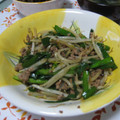 のすけのすけ's cooksnap of when they made もやしとニラのオイスター炒め.