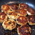 まよちゅちゅ's cooksnap of when they made 鶏つくね 高野豆腐入り.