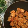 ♪♪えくぼ♪♪'s cooksnap of when they made 材料３つで超簡単☆鶏むね肉の照り焼き♪.