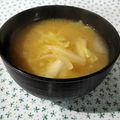 kururin18's cooksnap of when they made コチュジャンでピリッと甘辛お味噌汁.