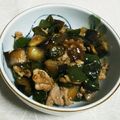 やゆみ's cooksnap of when they made 豚肉となすのテンメンジャン炒め.