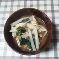 アタックひめちゃん's cooksnap of when they made 大根と厚揚げ豆腐の味噌汁☆.