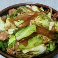 crou_tons's cooksnap of when they made 玉ねぎとキャベツと豚小間炒め.