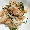 ♡♥♡たんちゅ♡♥♡'s cooksnap of when they made アンチエイジング☆鮭と大葉の混ぜごはん.