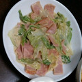 ＊さあや＊'s cooksnap of when they made 大量消費☆レタスの味噌マヨ炒め.