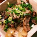るドルフ's cooksnap of when they made 新ごぼうと三つ葉の肉豆腐.
