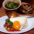 ひつじぷーどるん's cooksnap of when they made 疲労回復☆鶏むね肉deヘルシーガパオ.
