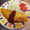 ラクラクダ's cooksnap of when they made 巻くオムレツ.
