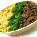 さいめる's cooksnap of when they made 鶏そぼろの三色丼♪.