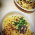 クックD7FOCC☆'s cooksnap of when they made 半夏生に☆タコとキムチのクリームパスタ.