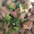 nososon's cooksnap of when they made 砂肝の塩コショウ炒め.
