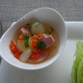 melmarilyn's cooksnap of when they made 塩トマトで♪チビ玉ねぎのスープ✿.