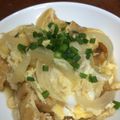 I❤️パン's cooksnap of when they made 簡単♪まかない☆きつねの卵とじ丼.