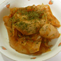 ayltonmako's cooksnap of when they made 魚肉ソーセージと玉ねぎのイタリアン炒め.