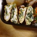 せつみか's cooksnap of when they made 蕪の葉で卵焼き.