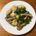 ☆akettu☆'s cooksnap of when they made ☆ツヤふわ☆ ささみとキノコの塩炒め.