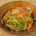 mimioui＊'s cooksnap of when they made ✜カニカマとピーマンのオイソ炒め✜.
