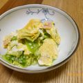 そらてんママ's cooksnap of when they made キャベツとベーコンのたまご炒め.