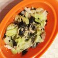 ♪りぼん♪'s cooksnap of when they made 塩麹だけで絶品☆キャベツときのこの和え物.