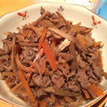 polar83's cooksnap of when they made 牛肉とごぼうと舞茸のうま〜い煮。.