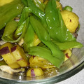 iomanma's cooksnap of when they made サツマイモとピーマンの揚げ浸し.