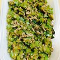 にしむらいおン's cooksnap of when they made かぶの茎で作ったそぼろふりかけ.