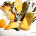 ニノにの's cooksnap of when they made すし酢で簡単、大根と柿の酢の物！.
