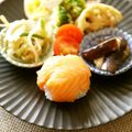 Kenmamac's cooksnap of when they made 蜜柑で爽やか♪サーモンの手鞠寿司.