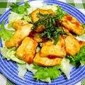 putitmiu's cooksnap of when they made 鶏むね肉の梅南蛮.