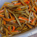 まりとっかり's cooksnap of when they made 基本のきんぴらごぼう.