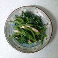 benzie0222's cooksnap of when they made かぶの葉とカニかまサラダ♪.