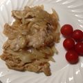ちゃぎー's cooksnap of when they made ＊*お肉やわらか豚のしょうが焼き*＊.