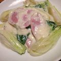マグ☆OKA's cooksnap of when they made 【農家のレシピ】チンゲンサイのクリーム煮.