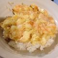 pumママ's cooksnap of when they made えび好きに贈る❤海老のかき揚げ丼。.