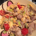 クックBP51LI☆'s cooksnap of when they made 豚とミニトマトの卵炒め.