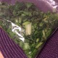 ﾌﾞﾚﾝﾀﾞ's cooksnap of when they made かぶの葉で！野沢菜漬け。.