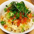 JunpJump's cooksnap of when they made 秋鮭といくらのひつまぶし風.
