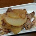 としこ♪'s cooksnap of when they made 大根と豚バラの炒め物♡.