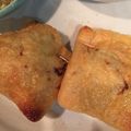 あき0304's cooksnap of when they made 油揚げのネギサンド (^^♪.