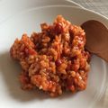 mame213's cooksnap of when they made アクアパッツァの残りでトマトリゾット〜.