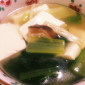 niike's cooksnap of when they made 簡単！小松菜と 豆腐のとろみ中華スープ♪.