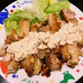☆HAMAYUMIN's cooksnap of when they made フライパンで♡ジャンボ・チキン南蛮！.